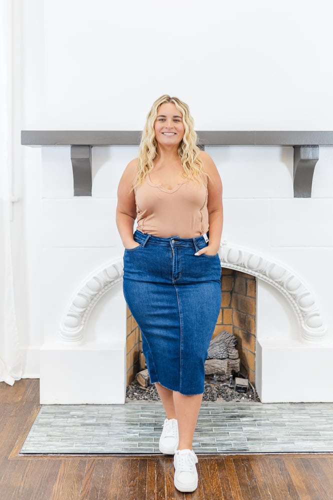 Denim Maxi Light Pink Distressed Denim Skirt Light Blue Denim