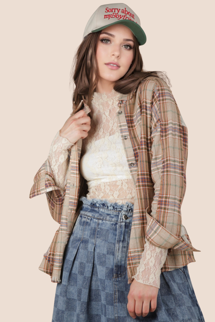 Briar Long Sleeve Flannel Top