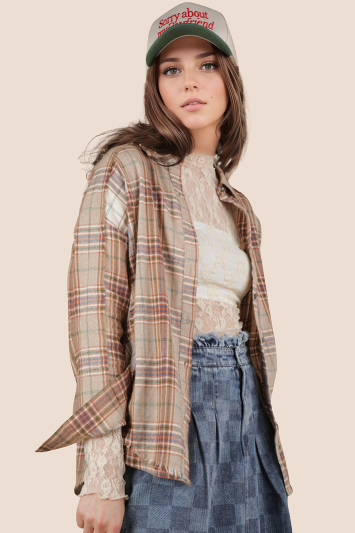 Briar Long Sleeve Flannel Top