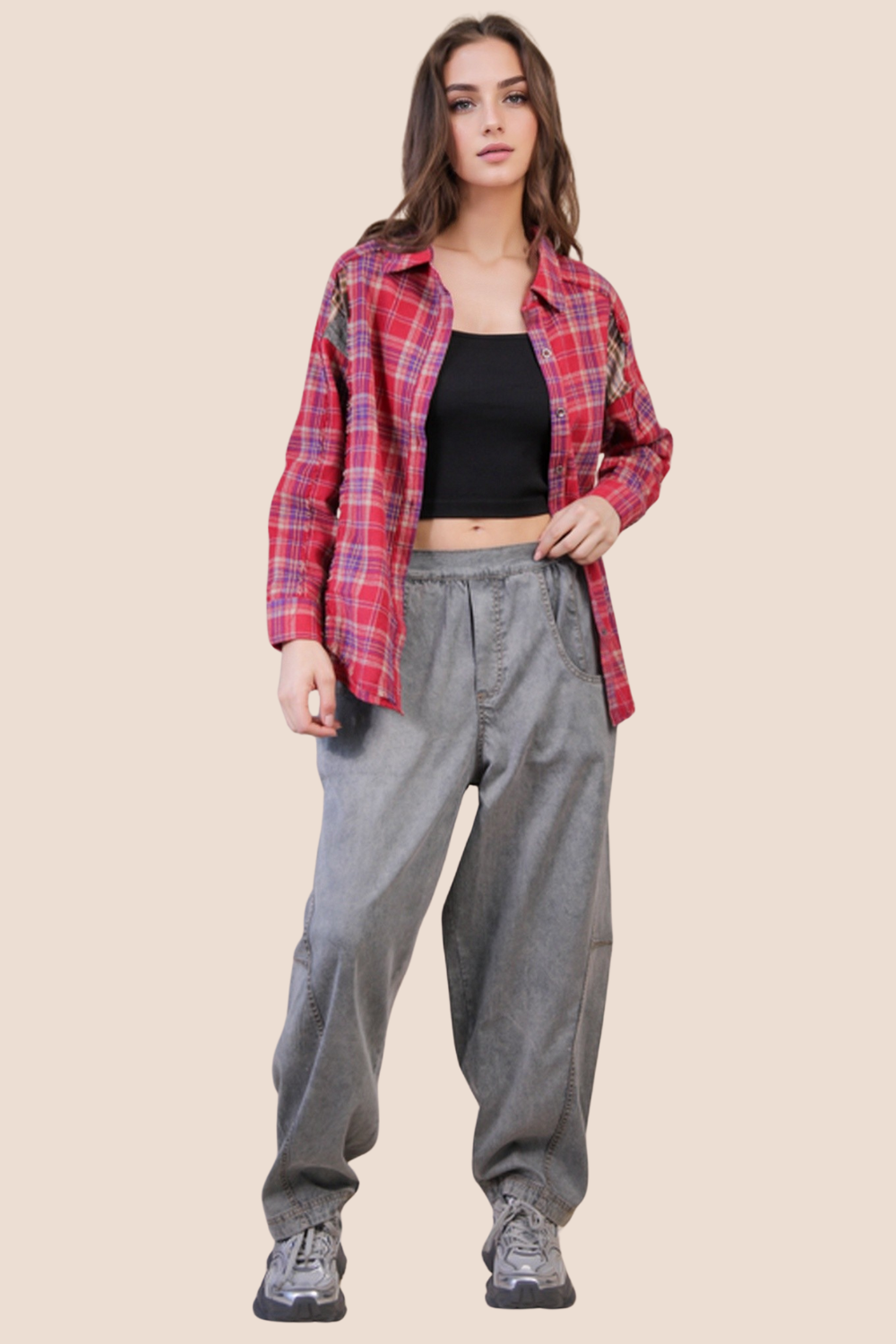 Briar Long Sleeve Flannel Top