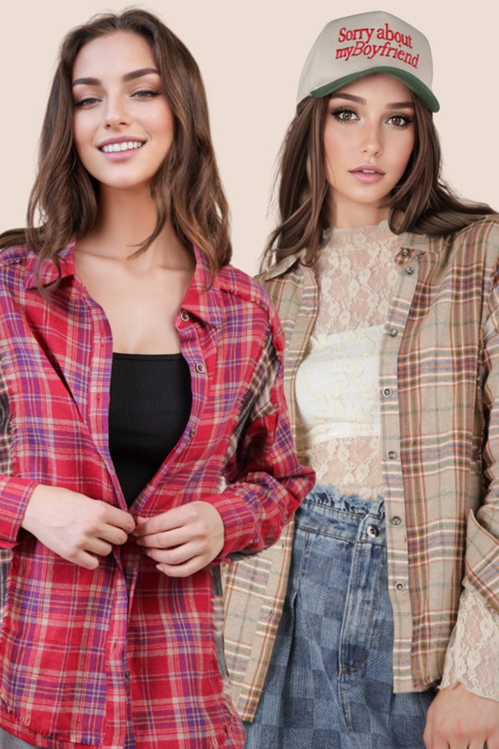 Briar Long Sleeve Flannel Top