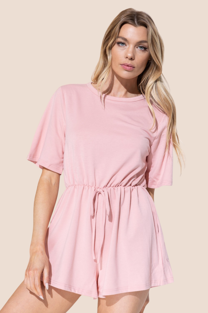 Annie Short Sleeve Romper