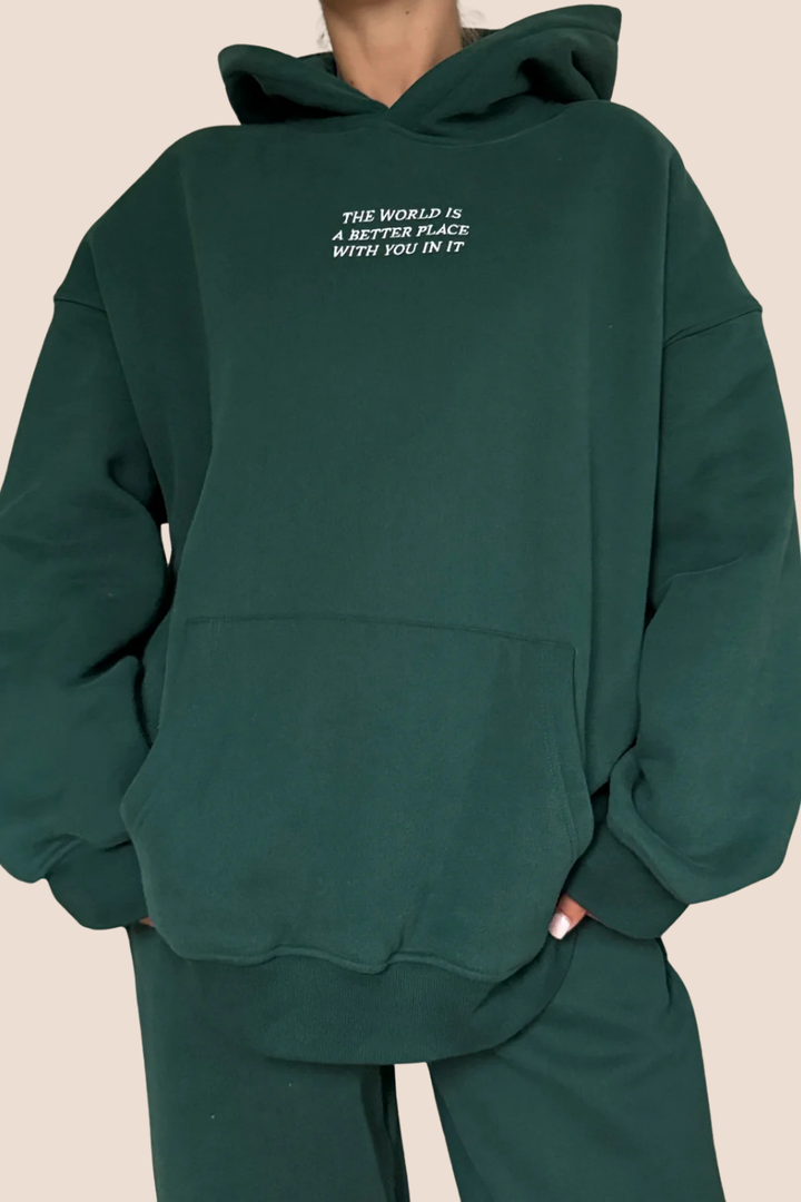 Jade Positivity Hoodie