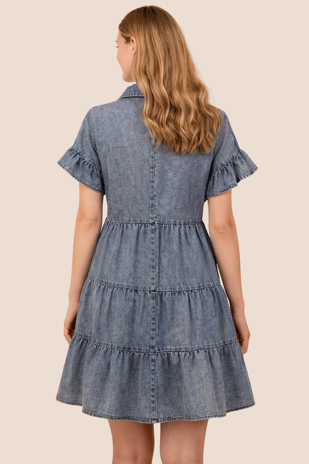 Magnolia Short Sleeve Denim Dress