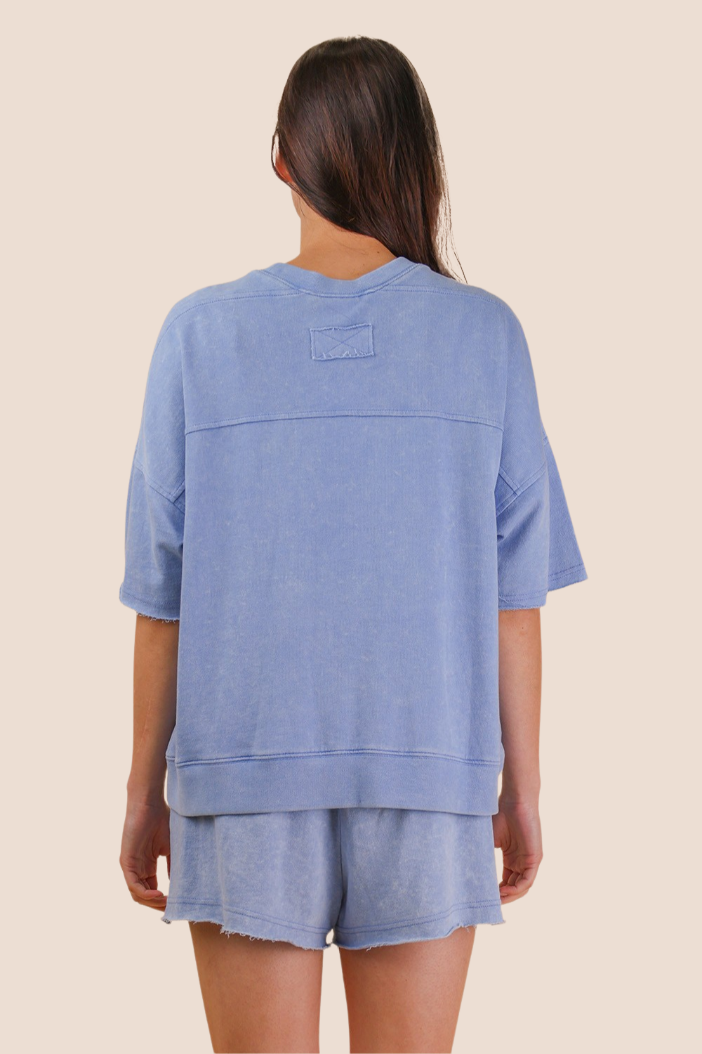 Lyla Mineral Washed Casual Top