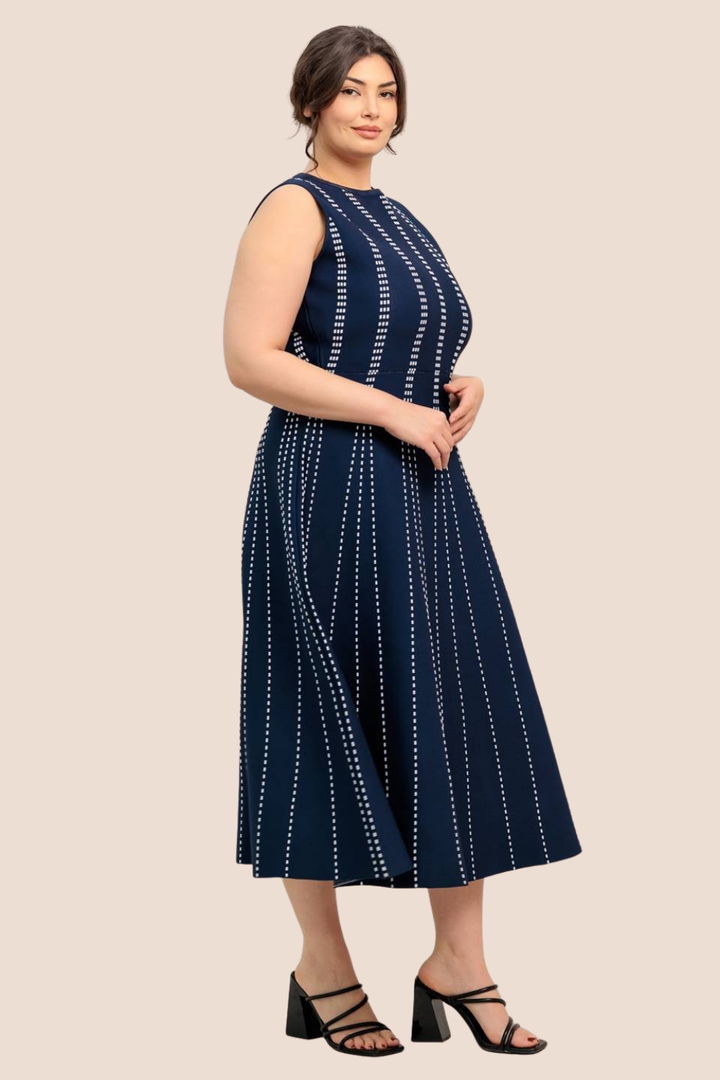 Adalynn Jacquard Midi Dress