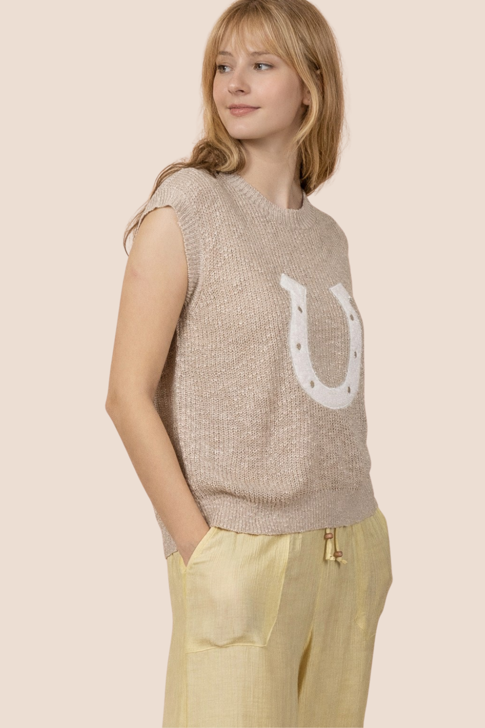 Arizona Horseshoe Sweater Vest