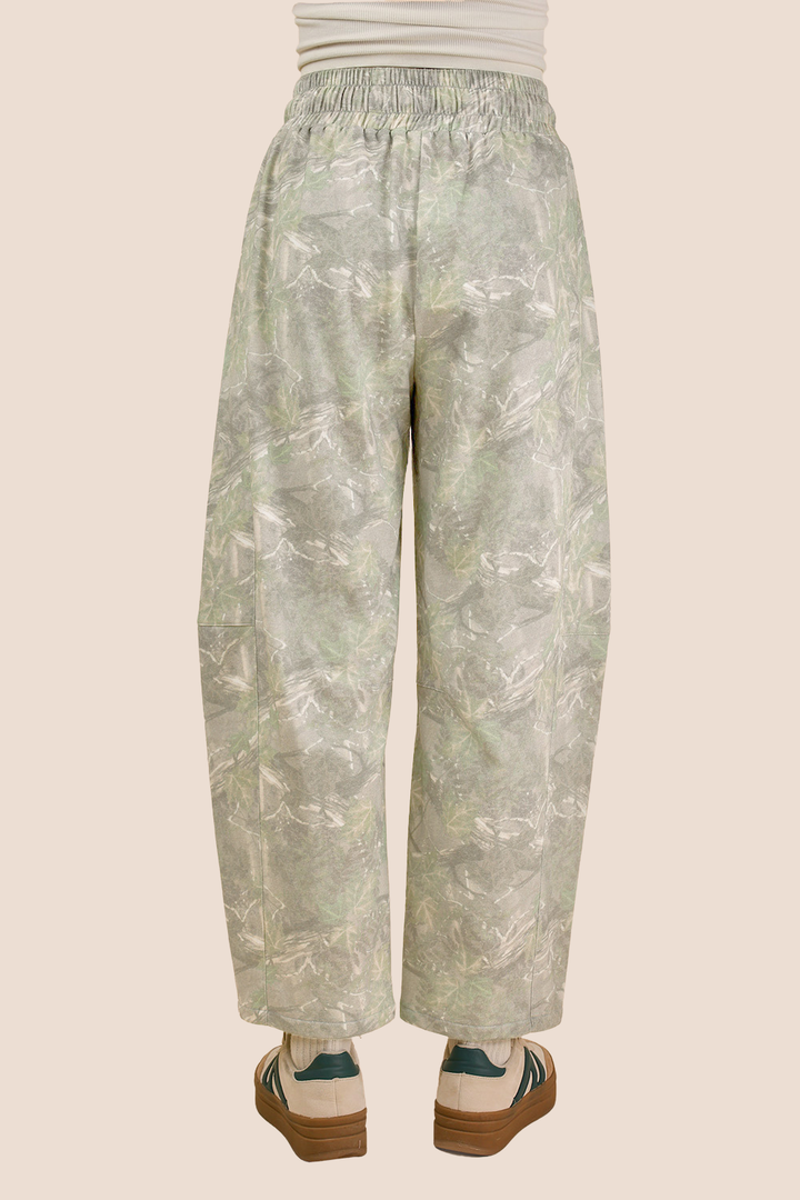 Candy Camo Barrel Pants