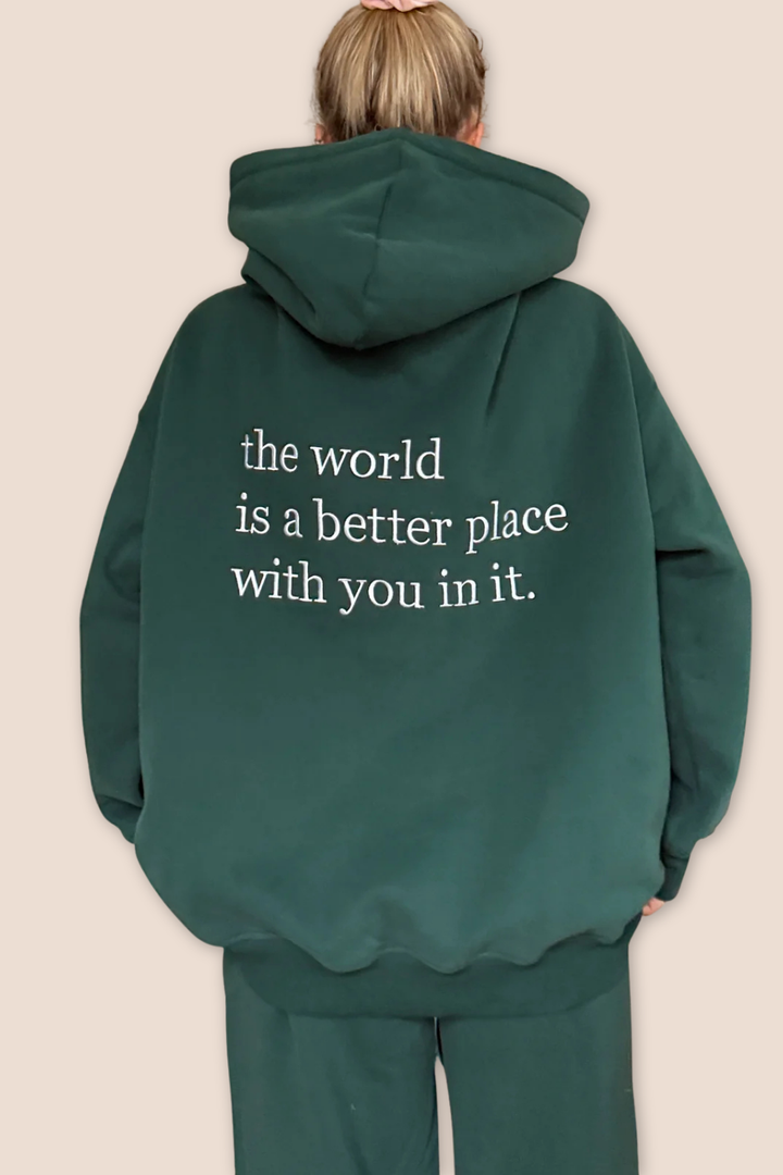 Jade Positivity Hoodie