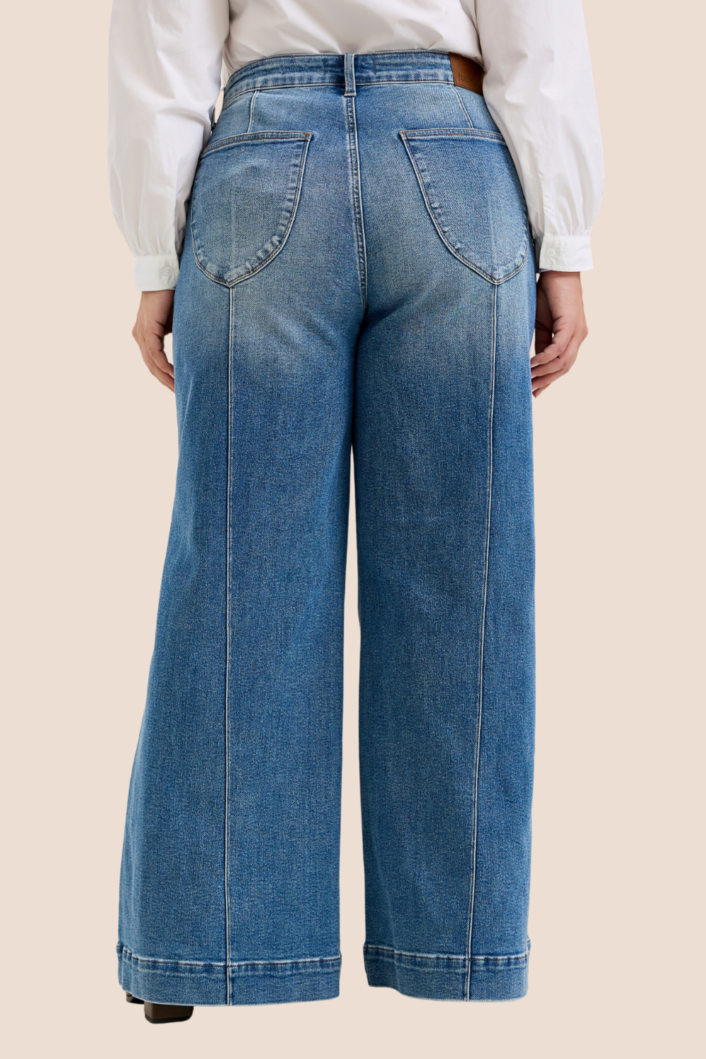 Liza Palazzo High Waisted Palazzo Judy Blue Jeans
