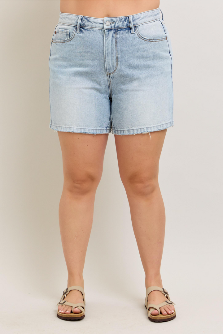Noelle High Waisted Rigid Magic Judy Blue Shorts