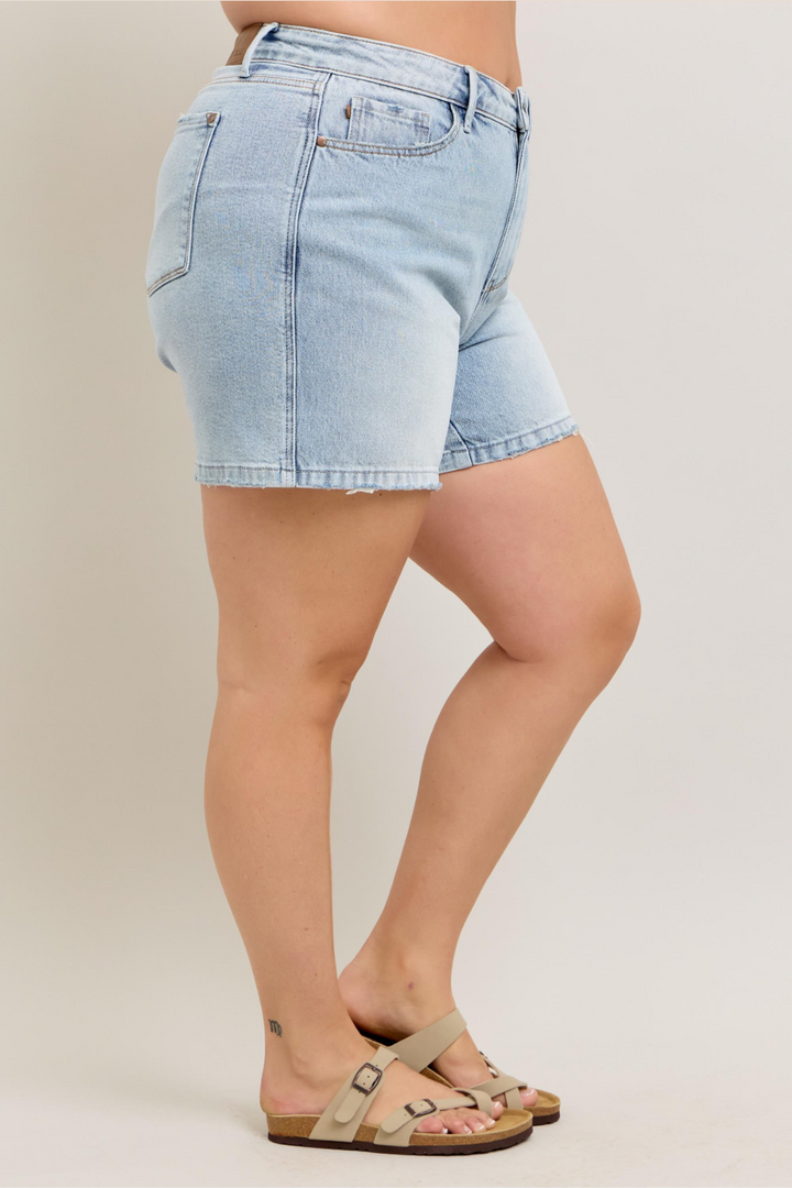 Noelle High Waisted Rigid Magic Judy Blue Shorts
