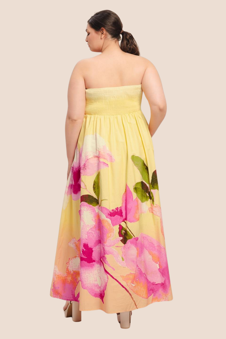 Valentina Printed Woven Maxi Dress