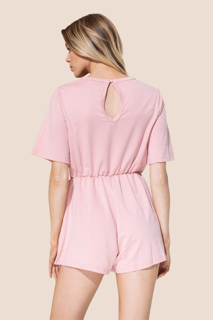 Annie Short Sleeve Romper