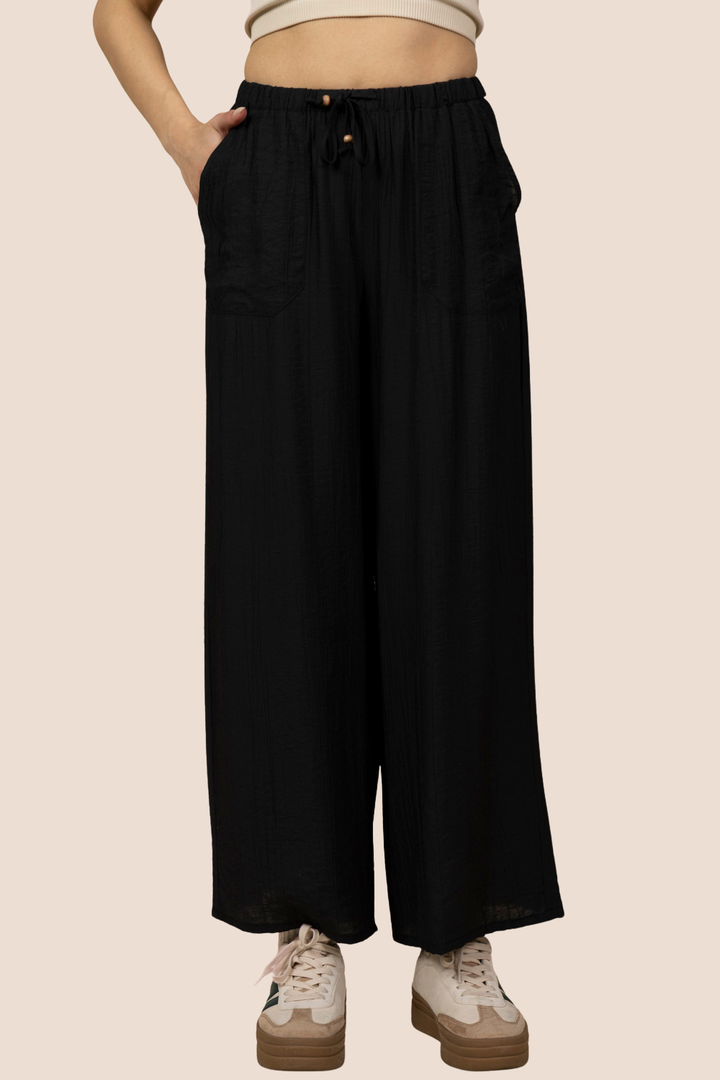 Solana Wide Leg Woven Pants