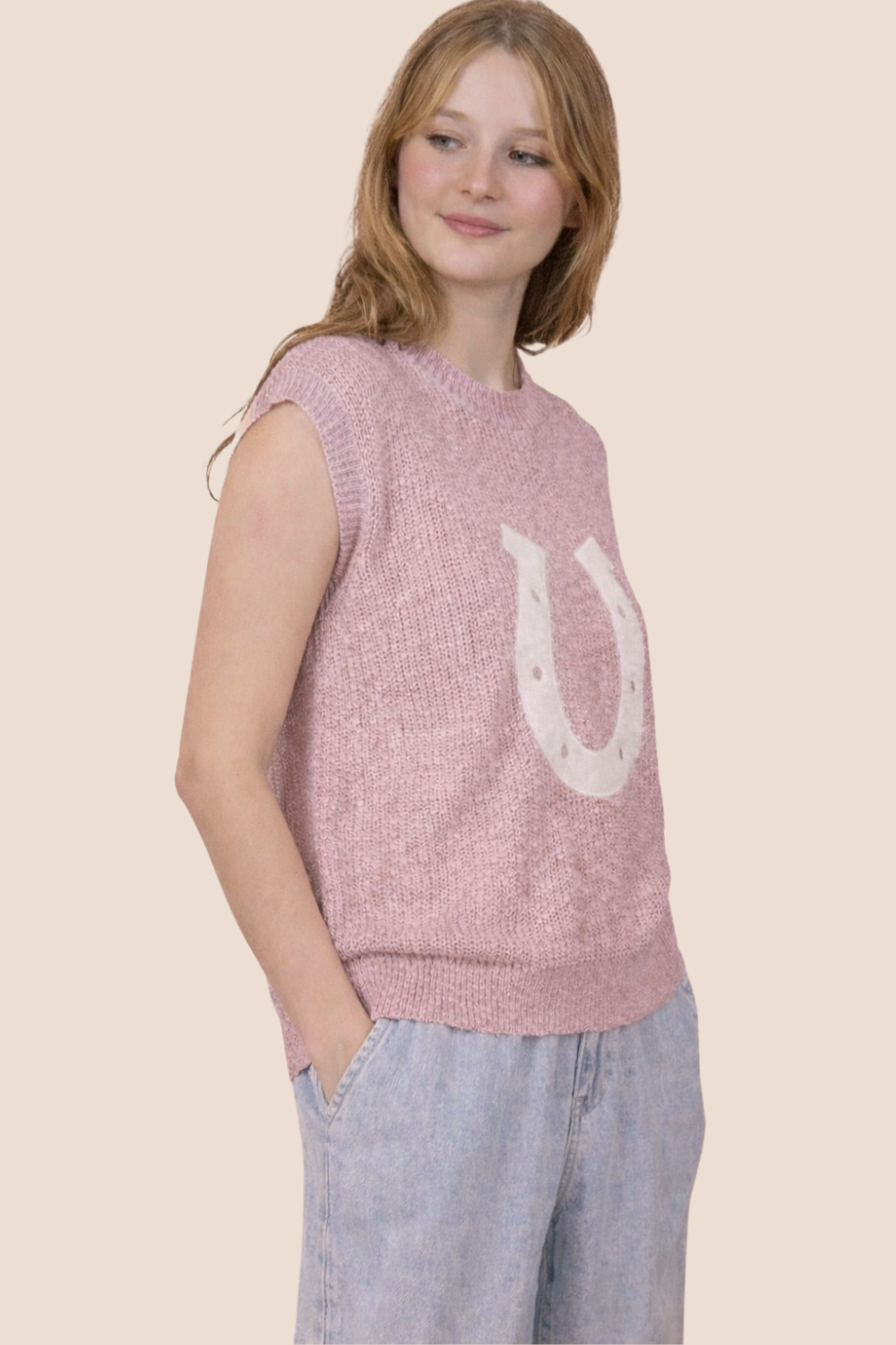 Arizona Horseshoe Sweater Vest