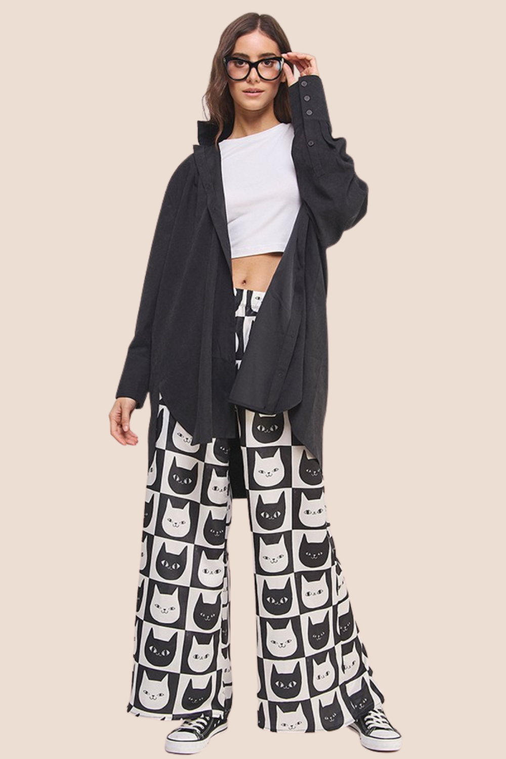 Dixie Long Sleeve Button Up Shirt Dress In Black