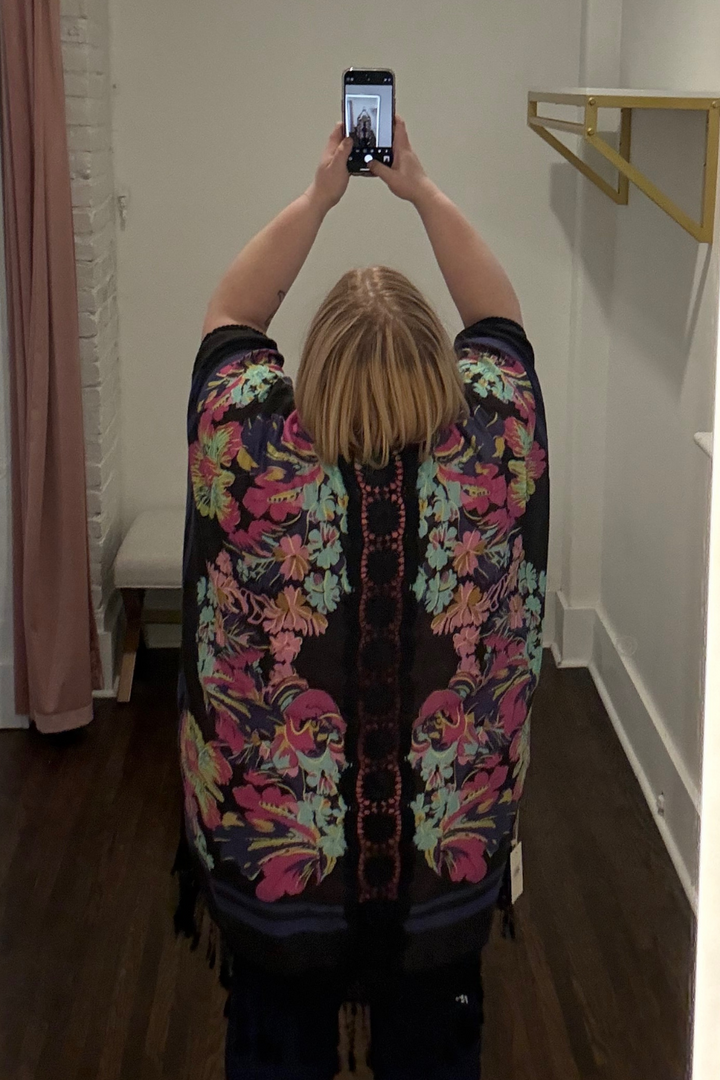 Ruana Short Sleeve Kimono