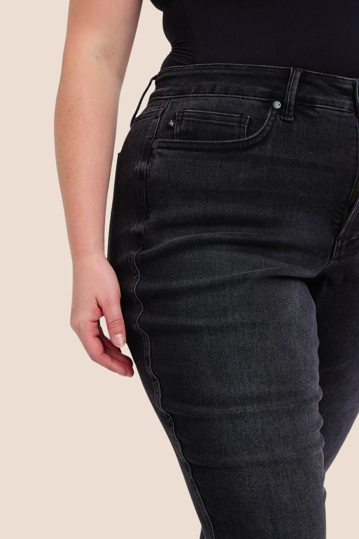 Sloane Mid Rise Tummy Control Judy Blue Skinny Jeans