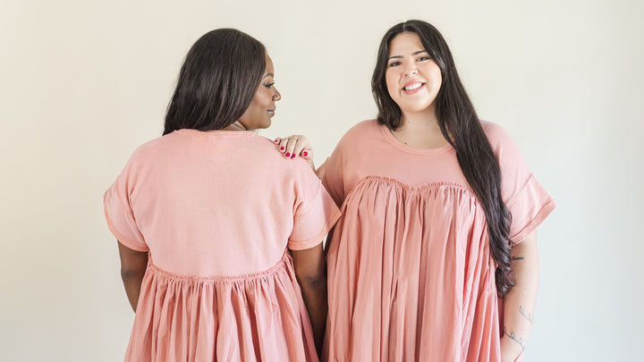 Sadie Babydoll Short Sleeve Tunic