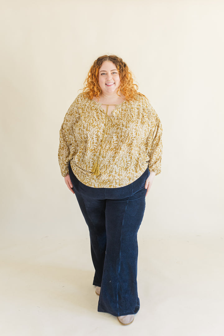 Eliza Ribbed Flare Pants