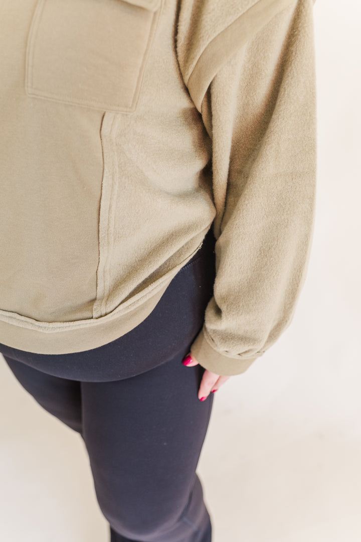 Molly Henley Quarter-Zip Pullover (Online Exclusive)