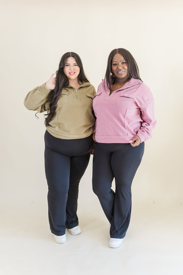 Molly Henley Quarter-Zip Pullover (Online Exclusive)