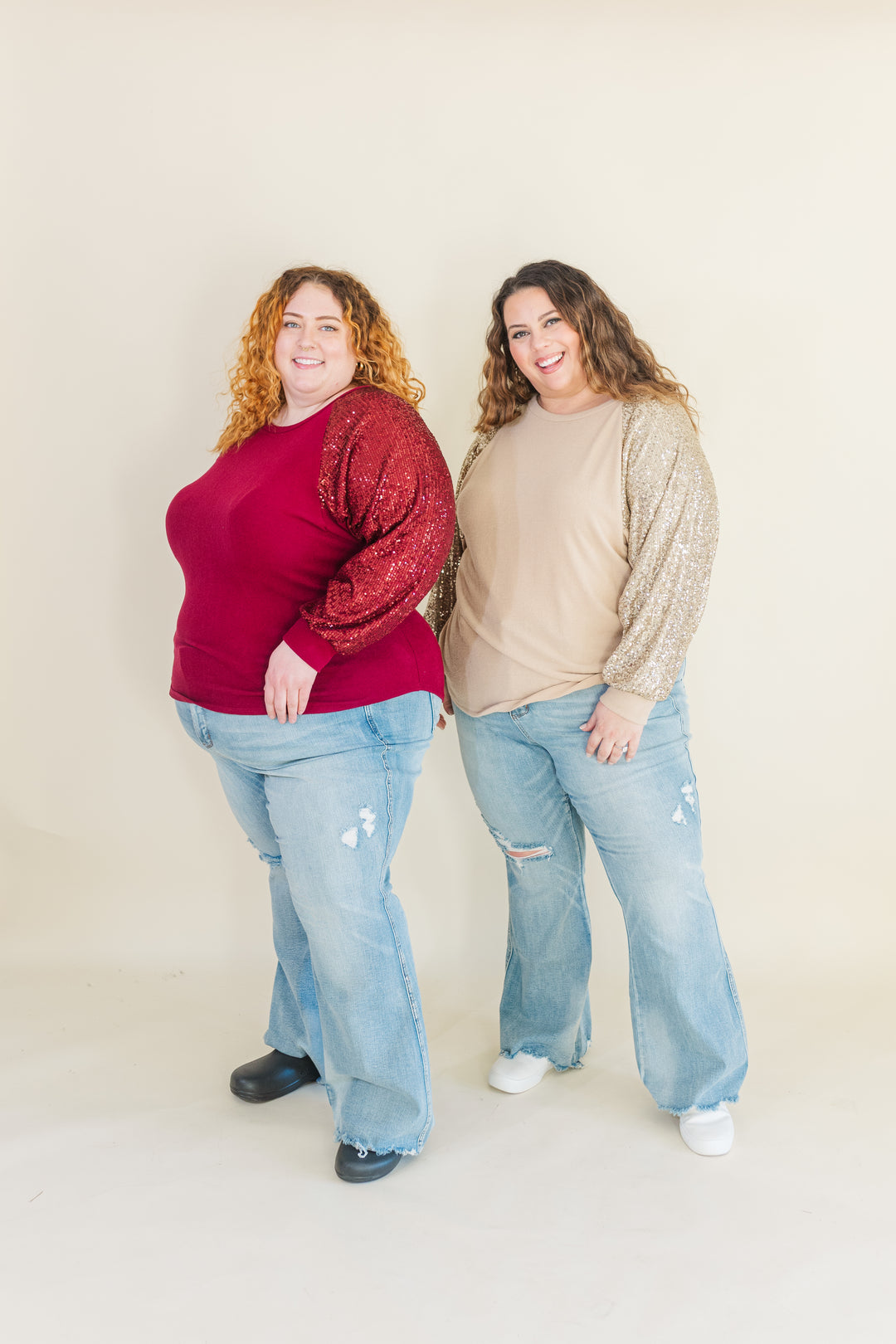 Freya Medium Rise Tummy Control Distressed Flare Judy Blue Jeans in Medium Wash