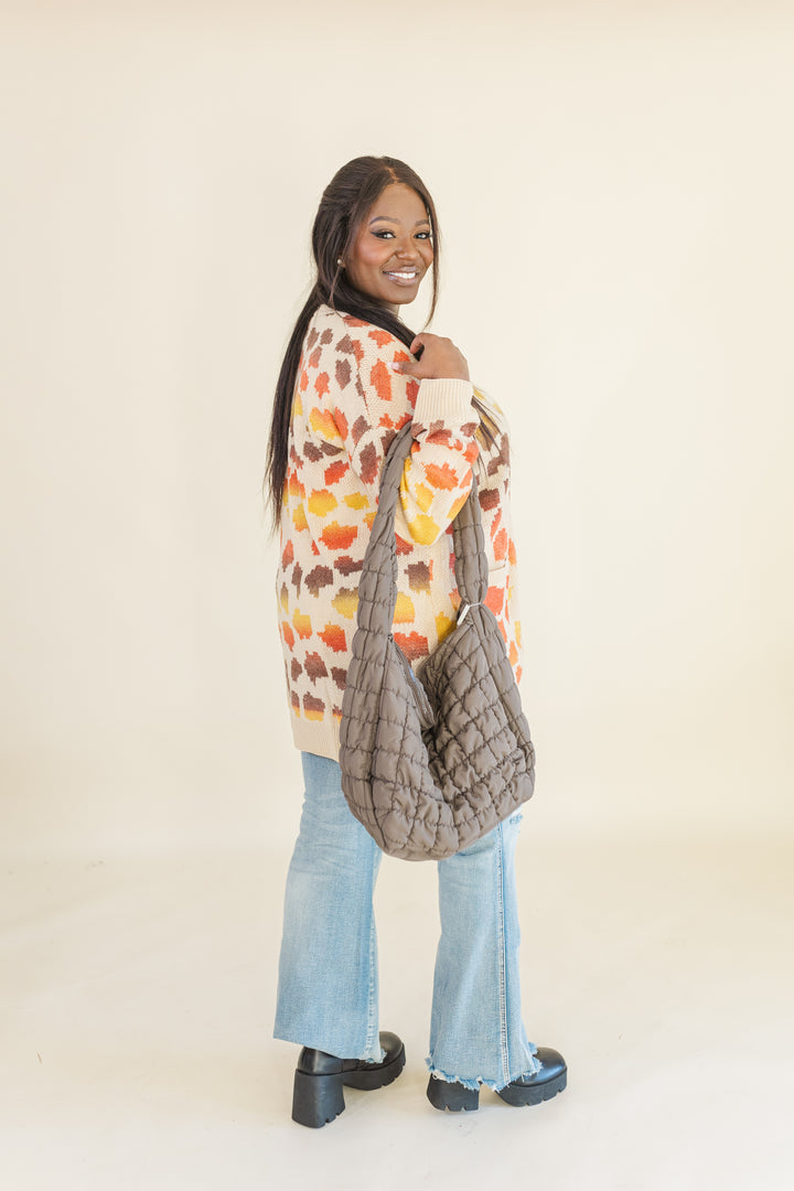 Freedom Quilted Shoulder Bag - FINAL SALE