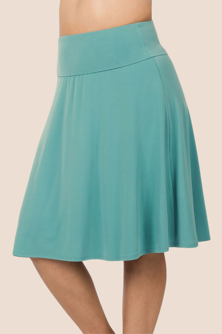 Natalie A-Line Flared Skirt