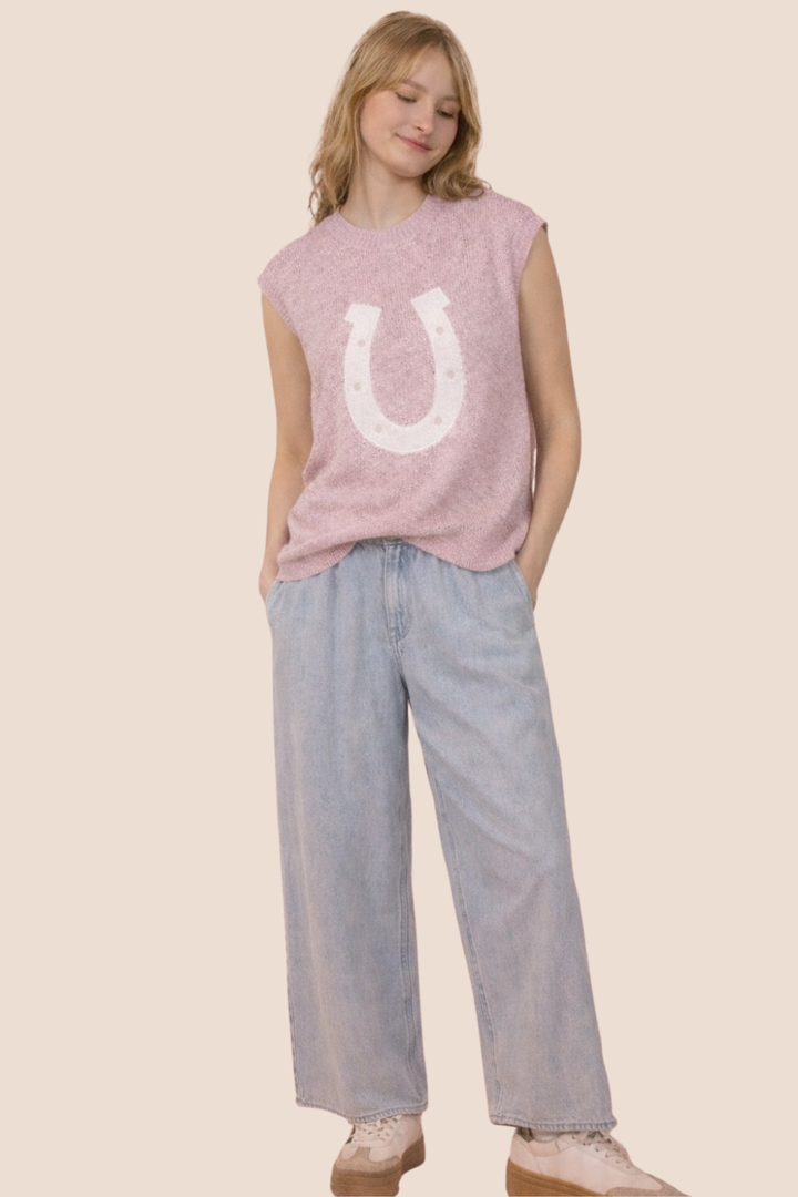 Arizona Horseshoe Sweater Vest