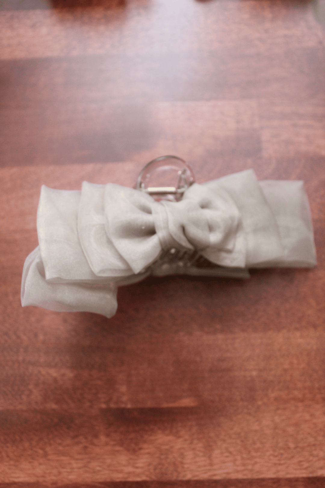 Arabella Tulle Bow Claw Clip - FINAL SALE