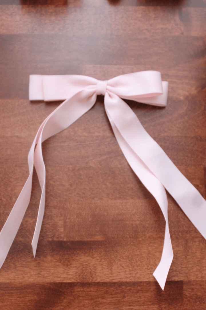 Briella Ribbon Bow Clip - FINAL SALE