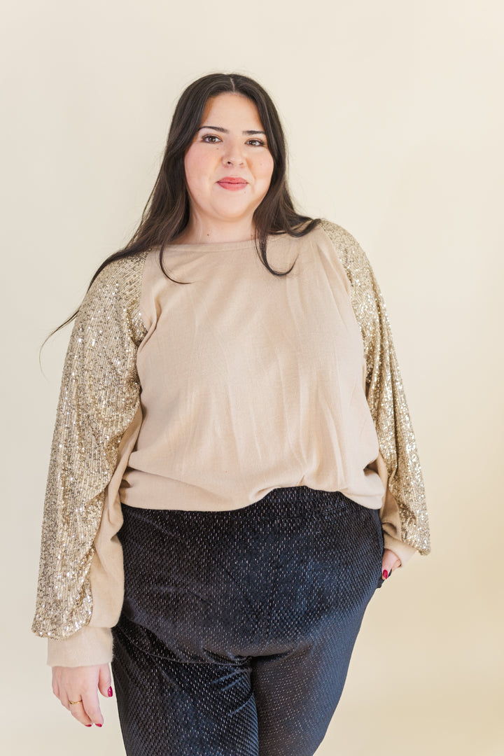 Clara Textured Velvet Wide Leg Pants in Black (Online Exclusive)