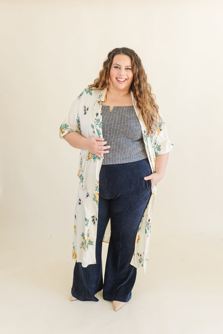 Eliza Ribbed Flare Pants (Online Exclusive)